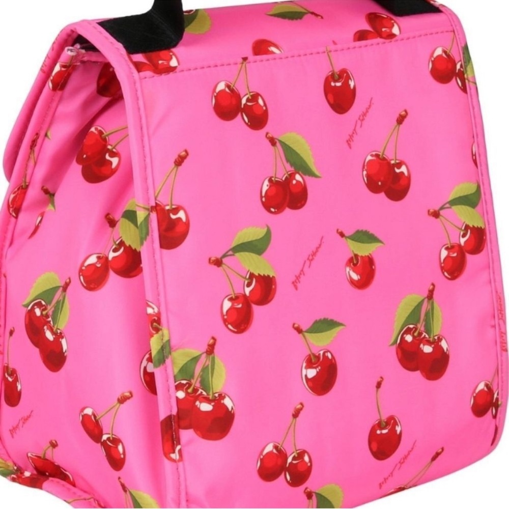Betsey Johnson Cherry Lunch Tote! - Picture 3 of 8